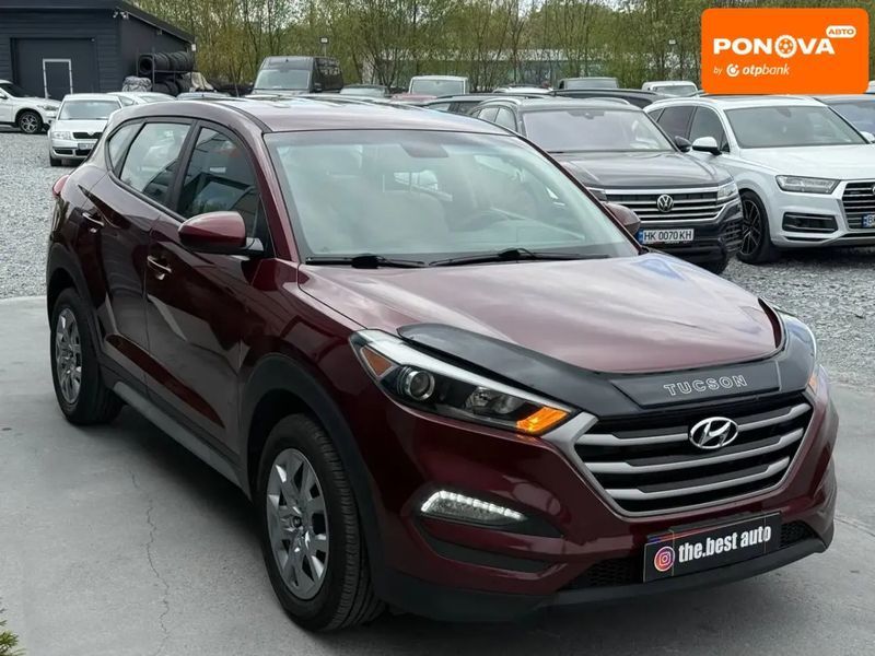 Hyundai Tucson, 2017 р., Бензин, 167 тис. км, Позашляховик / Кросовер, Червоний, Рівне AT-10416696 фото