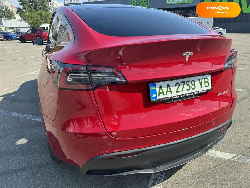 Tesla Model Y, 2023, Електро, 1 тыс. км, Внедорожник / Кроссовер, Красный, Киев Cars-Pr-68670 фото