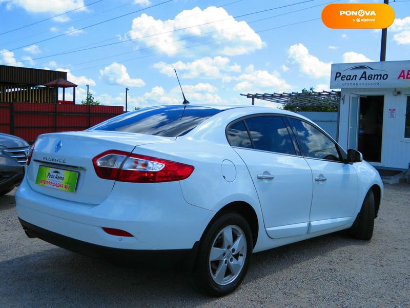 Renault Fluence, 2011, Бензин, 2 л., 198 тис. км, Седан, Білий, Кропивницький (Кіровоград) 51802 фото