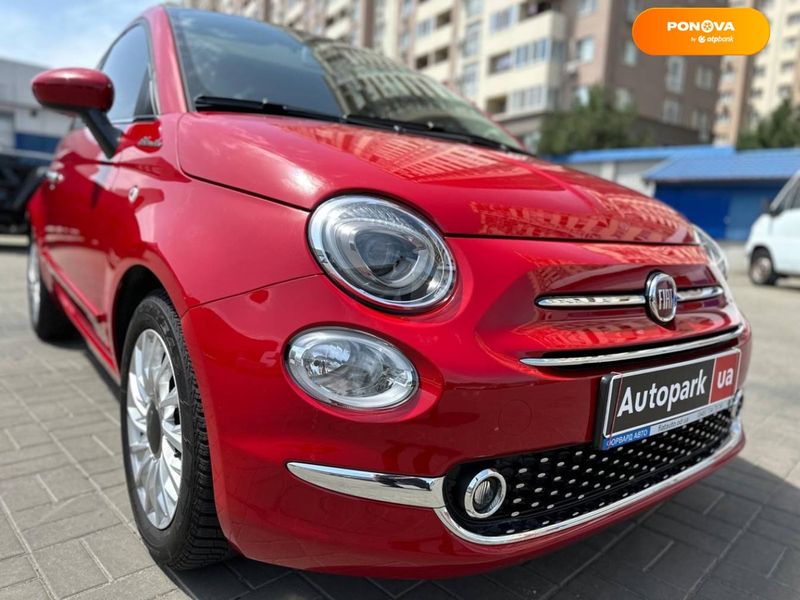 Fiat 500, 2021, Бензин, 1.2 л., 13 тис. км, Хетчбек, Червоний, Одеса 102220 фото