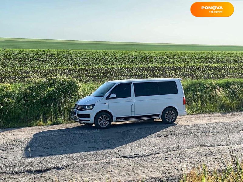 Volkswagen Transporter, 2016, Дизель, 2 л., 242 тыс. км, Минивен, Белый, Винница Cars-Pr-161125 фото