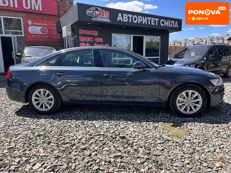 Audi A6, 2012 г., Бензин, 183 тыс. км, Седан, Серый, Смела AT-10426567 фото