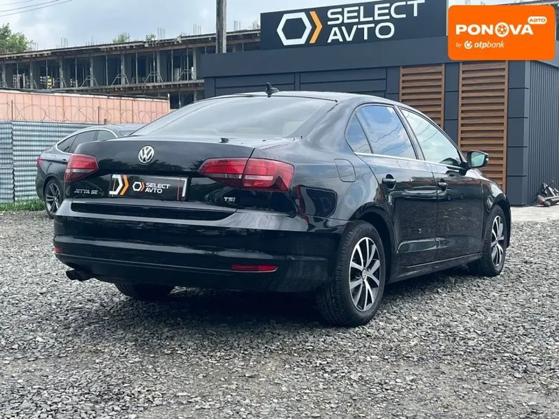 Volkswagen Jetta, 2017 р., Бензин, 75 тис. км, Седан, Чорний, Львів AT-10400460 фото