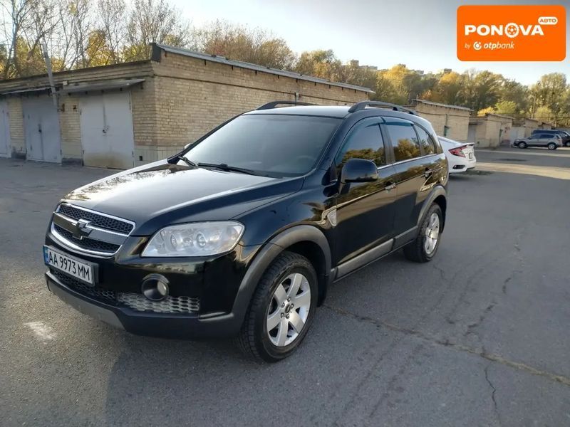 Chevrolet Captiva, 2007 р., Газ пропан-бутан / Бензин, 148 тис. км, Позашляховик / Кросовер, Чорний, Київ AT-10405266 фото