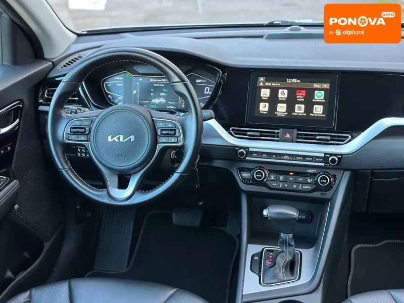 Kia Niro, 2021 р., Гібрид (PHEV), 57 тис. км, Позашляховик / Кросовер, Сірий, Одеса AT-10409562 фото