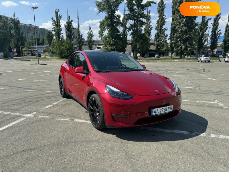 Tesla Model Y, 2023, Електро, 1 тыс. км, Внедорожник / Кроссовер, Красный, Киев Cars-Pr-68670 фото