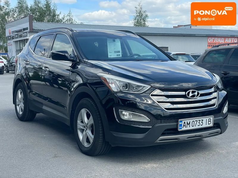 Hyundai Santa FE, 2013 р., Бензин, 176 тис. км, Позашляховик / Кросовер, Чорний, Житомир AT-10418047 фото