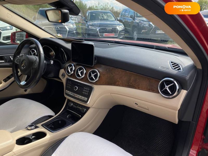 Mercedes-Benz GLA-Class, 2018, Бензин, 1.99 л., 57 тис. км, Позашляховик / Кросовер, Червоний, Львів 38422 фото