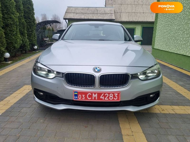 BMW 3 Series, 2017, Дизель, 2 л., 267 тыс. км, Универсал, Серый, Калуш Cars-Pr-69097 фото