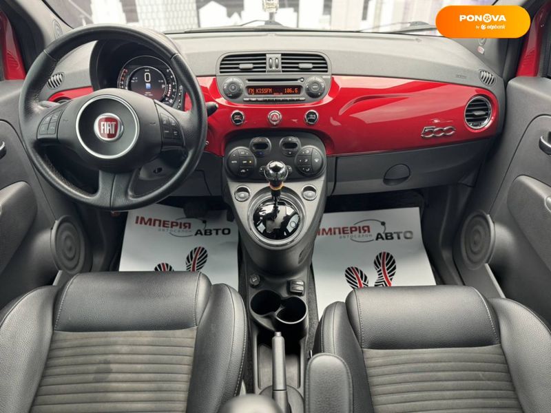 Fiat 500, 2015, Бензин, 1.37 л., 36 тыс. км, Хетчбек, Красный, Киев 29181 фото
