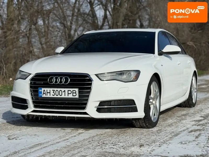 Audi A6, 2015 р., Бензин, 168 тис. км, Седан, Білий, Дніпро (Дніпропетровськ) AT-10408238 фото
