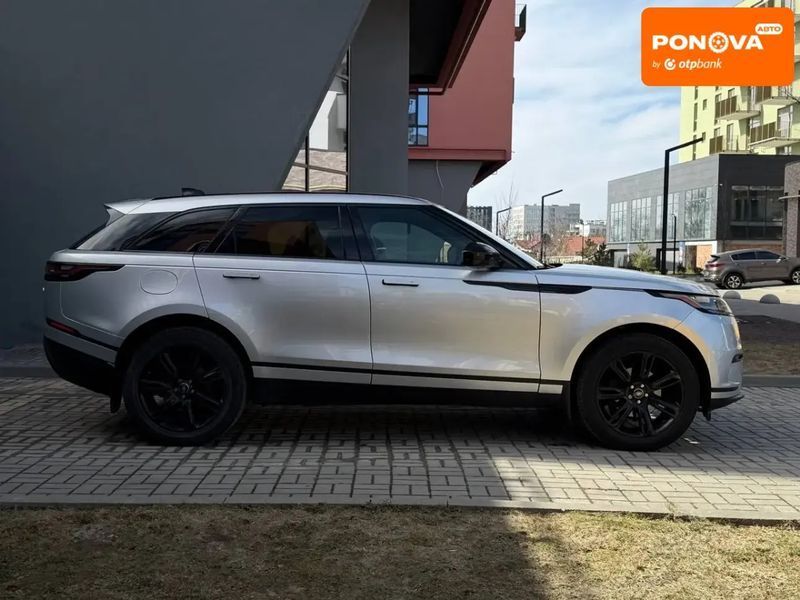 Land Rover Range Rover Velar, 2019 р., Бензин, 92 тис. км, Позашляховик / Кросовер, Сірий, Львів AT-10418596 фото