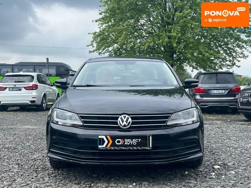 Volkswagen Jetta, 2017 р., Бензин, 75 тис. км, Седан, Чорний, Львів AT-10400460 фото