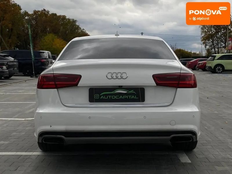 Audi A6, 2015 р., Бензин, 172 тис. км, Седан, Білий, Київ AT-10410167 фото
