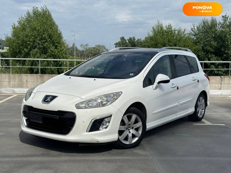 Peugeot 308, 2013, Дизель, 1.6 л., 110 тыс. км, Универсал, Белый, Киев Cars-Pr-67922 фото