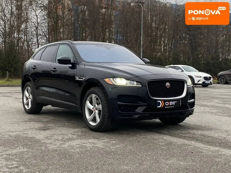Jaguar F-Pace, 2017 г., Дизель, 132 тыс. км, Внедорожник / Кроссовер, Чорный, Львов AT-10405701 фото