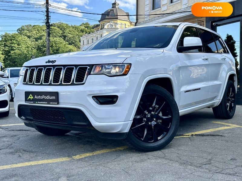 Jeep Grand Cherokee, 2018, Бензин, 3.6 л., 87 тис. км, Позашляховик / Кросовер, Білий, Київ 102423 фото