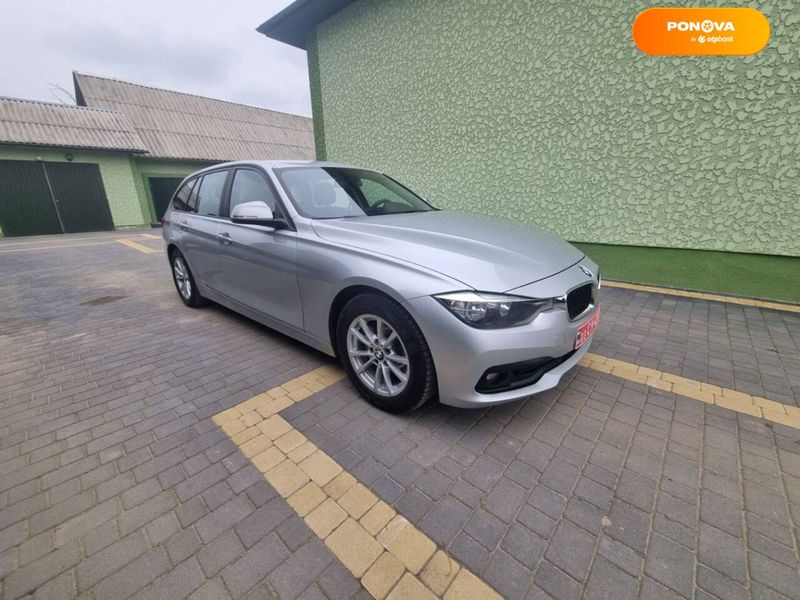 BMW 3 Series, 2017, Дизель, 2 л., 267 тыс. км, Универсал, Серый, Калуш Cars-Pr-69097 фото