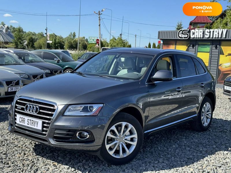 Audi Q5, 2015, Бензин, 1.98 л., 163 тис. км, Позашляховик / Кросовер, Сірий, Стрий 47046 фото