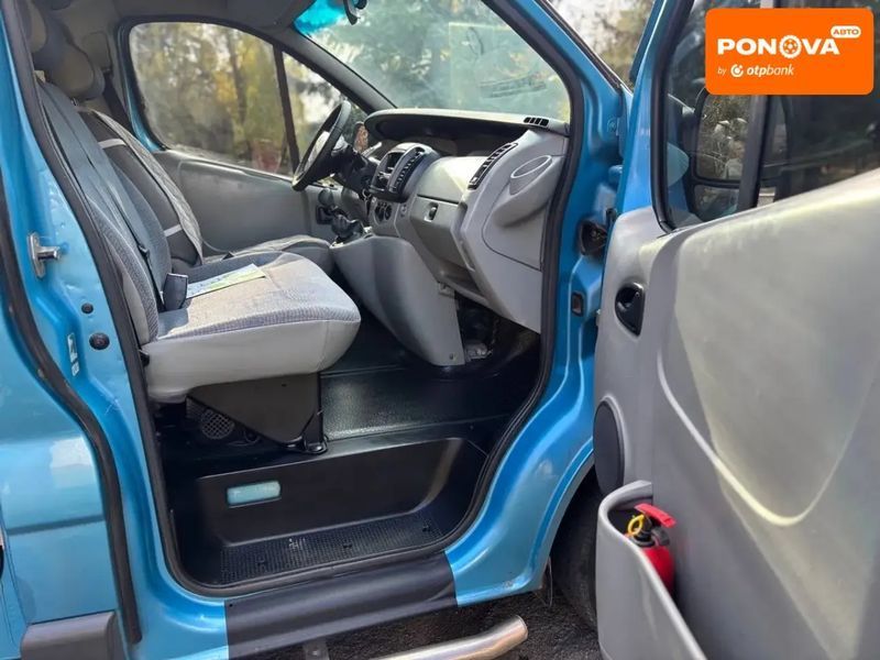 Renault Trafic, 2003 р., Дизель, 360 тис. км, Мінівен, Синій, Кривий Ріг AT-10403299 фото