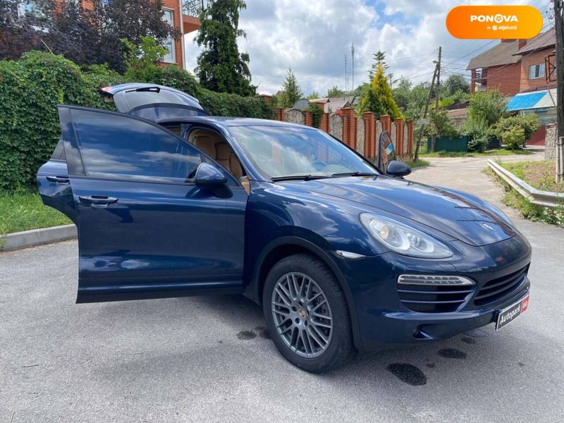 Porsche Cayenne, 2012, Бензин, 3.6 л., 120 тыс. км, Внедорожник / Кроссовер, Синий, Винница 106989 фото