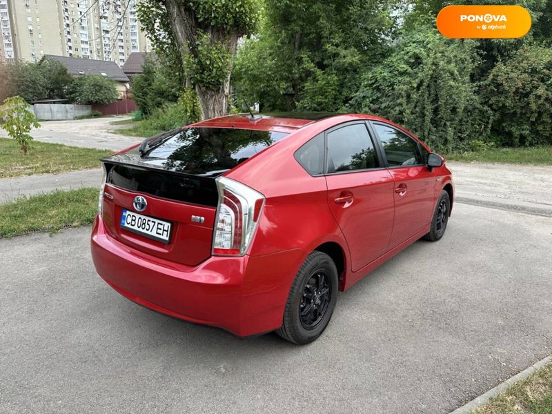 Toyota Prius, 2014, Гібрид (HEV), 1.8 л., 173 тис. км, Хетчбек, Червоний, Київ Cars-Pr-57004 фото