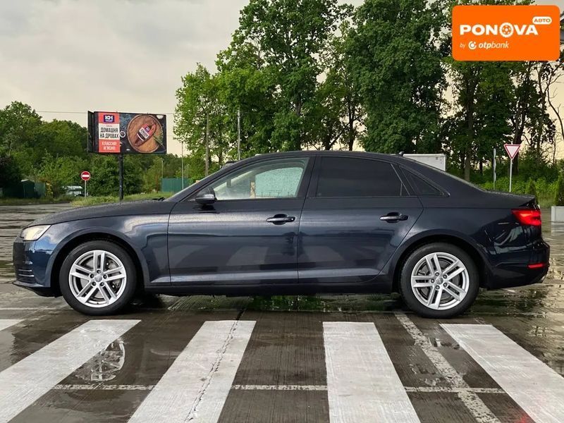 Audi A4, 2016 р., Бензин, 150 тис. км, Седан, Синій, Київ AT-10419099 фото