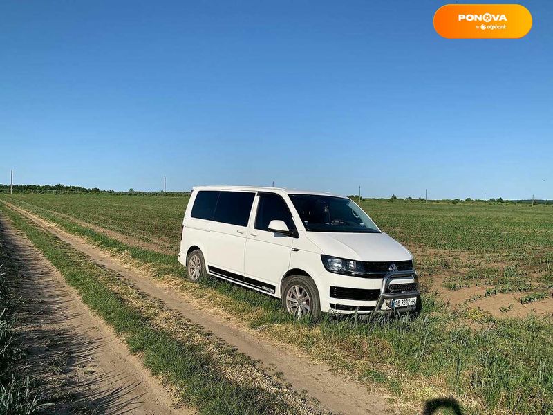 Volkswagen Transporter, 2016, Дизель, 2 л., 242 тыс. км, Минивен, Белый, Винница Cars-Pr-161125 фото