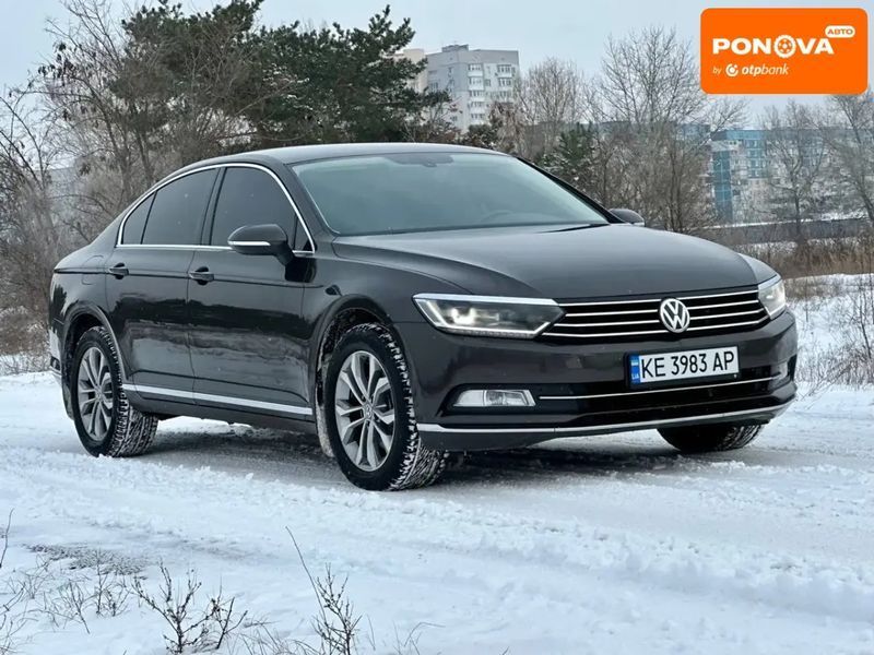 Volkswagen Passat, 2017 р., Бензин, 145 тис. км, Седан, Чорний, Дніпро (Дніпропетровськ) AT-10407552 фото