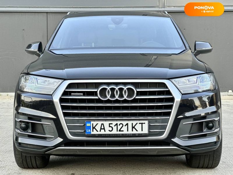 Audi Q7, 2017, Дизель, 3 л., 207 тис. км, Позашляховик / Кросовер, Чорний, Київ 107689 фото