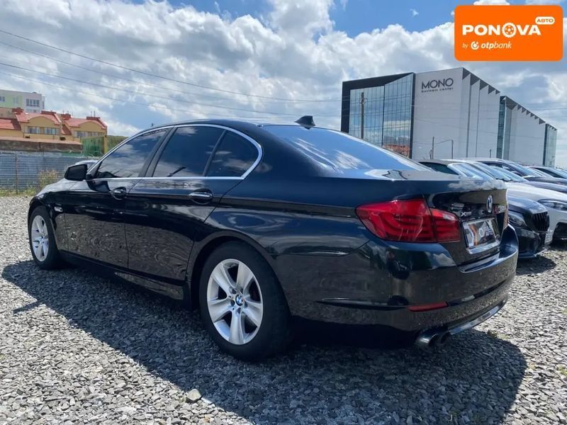 BMW 5 Series, 2013 г., Бензин, 202 тыс. км, Седан, Чорный, Львов AT-10400438 фото
