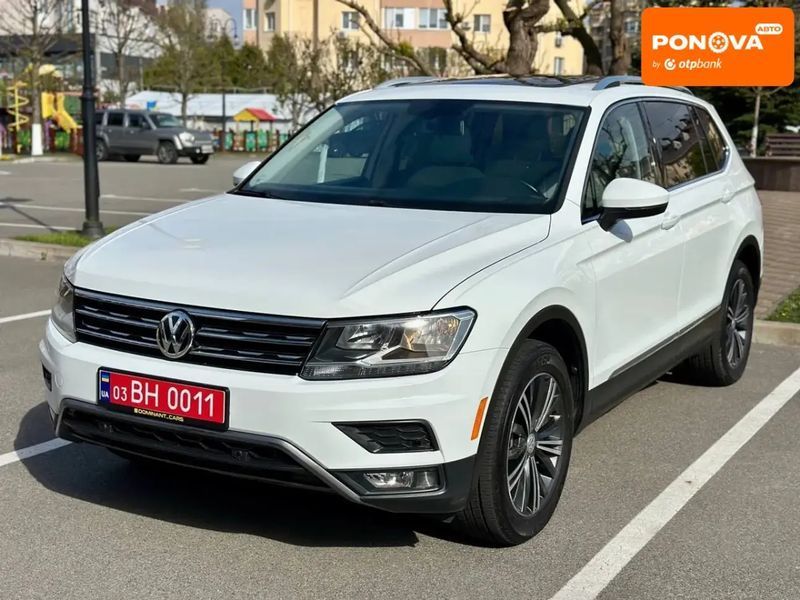 Volkswagen Tiguan, 2019 г., Бензин, 156 тыс. км, Внедорожник / Кроссовер, Белый, Софіївська Борщагівка AT-10416338 фото