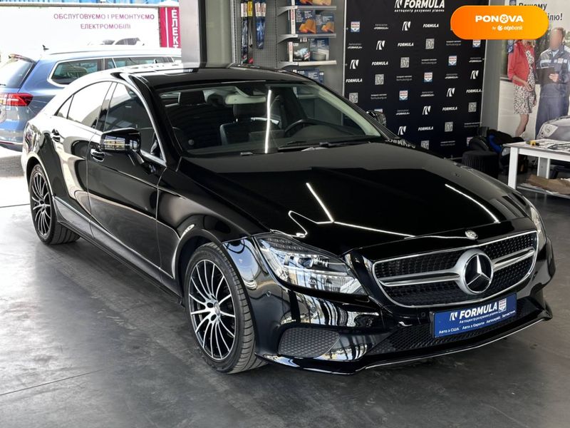 Mercedes-Benz CLS-Class, 2015, Дизель, 2.2 л., 154 тис. км, Седан, Чорний, Нововолинськ 44596 фото