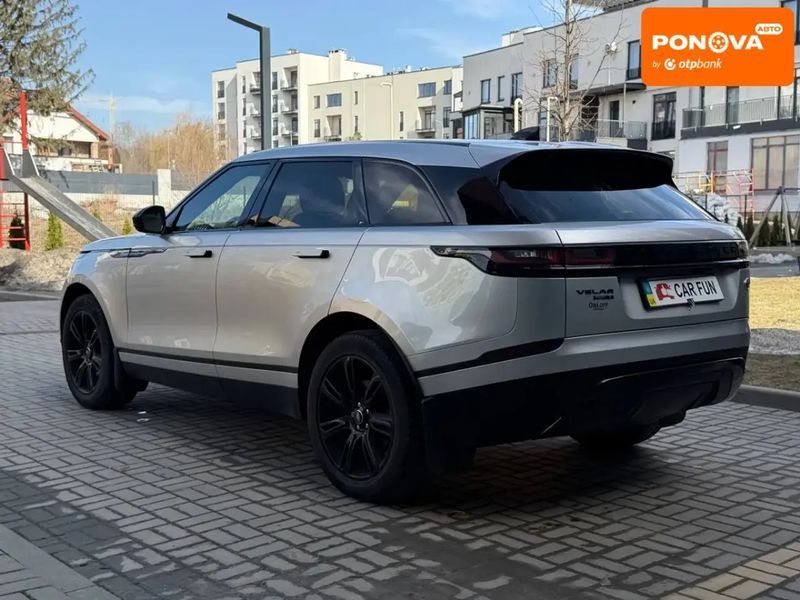 Land Rover Range Rover Velar, 2019 р., Бензин, 92 тис. км, Позашляховик / Кросовер, Сірий, Львів AT-10418596 фото