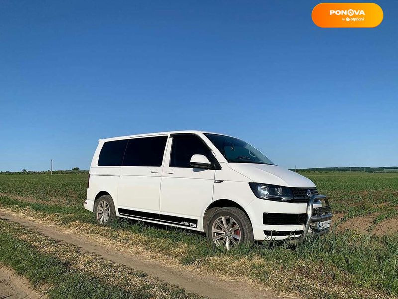 Volkswagen Transporter, 2016, Дизель, 2 л., 242 тыс. км, Минивен, Белый, Винница Cars-Pr-161125 фото