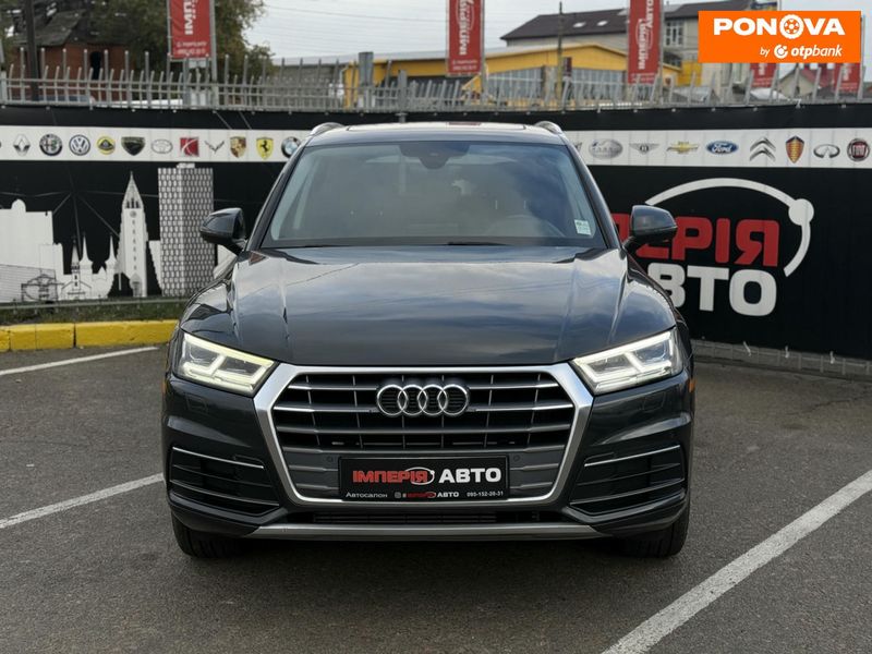 Audi Q5, 2018, Бензин, 2 л., 78 тис. км, Внедорожник / Кроссовер, Серый, Киев 254274 фото