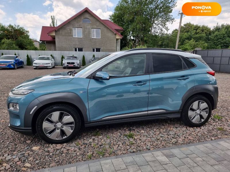 Hyundai Kona, 2019, Електро, 82 тис. км, Позашляховик / Кросовер, Синій, Радивилів Cars-Pr-65025 фото