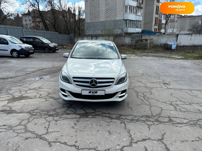 Mercedes-Benz B-Class, 2015, Електро, 99 тыс. км, Хетчбек, Белый, Тернополь 32182 фото