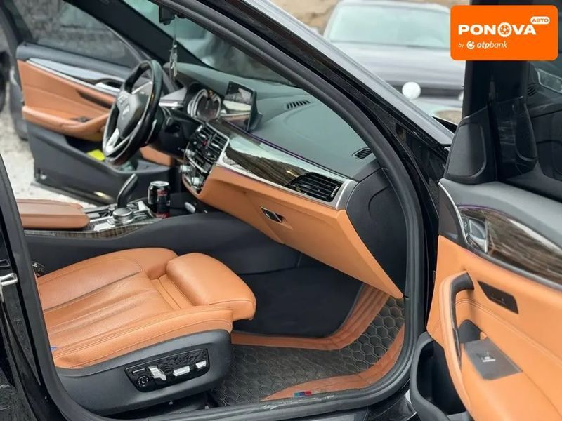 BMW 5 Series, 2017 р., Бензин, 168 тис. км, Седан, Чорний, Дніпро (Дніпропетровськ) AT-10415344 фото