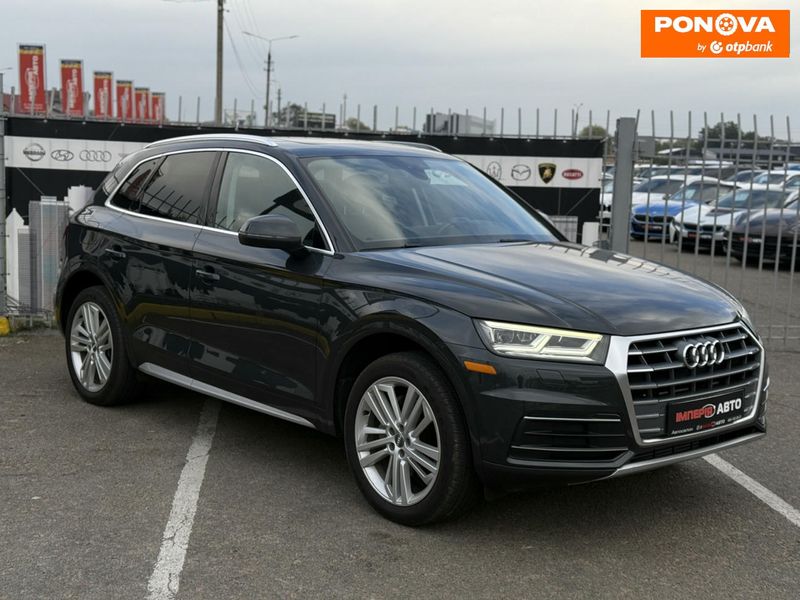 Audi Q5, 2018, Бензин, 2 л., 78 тис. км, Внедорожник / Кроссовер, Серый, Киев 254274 фото