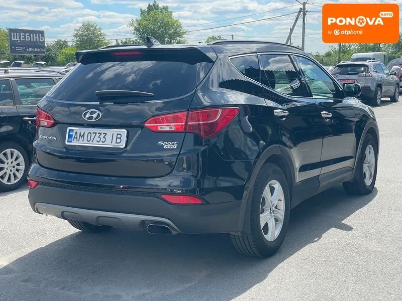 Hyundai Santa FE, 2013 р., Бензин, 176 тис. км, Позашляховик / Кросовер, Чорний, Житомир AT-10418047 фото