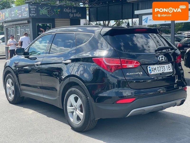 Hyundai Santa FE, 2013 р., Бензин, 176 тис. км, Позашляховик / Кросовер, Чорний, Житомир AT-10418047 фото