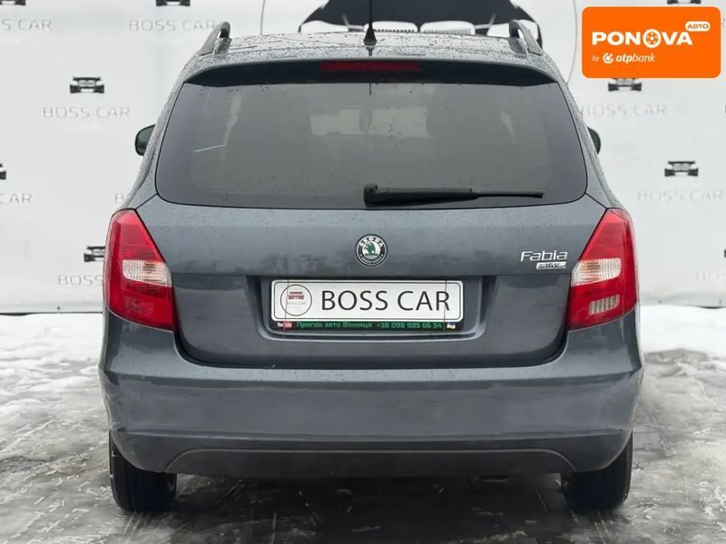 Skoda Fabia, 2008 р., Газ пропан-бутан / Бензин, 192 тис. км, Універсал, Сірий, Вінниця AT-10407405 фото
