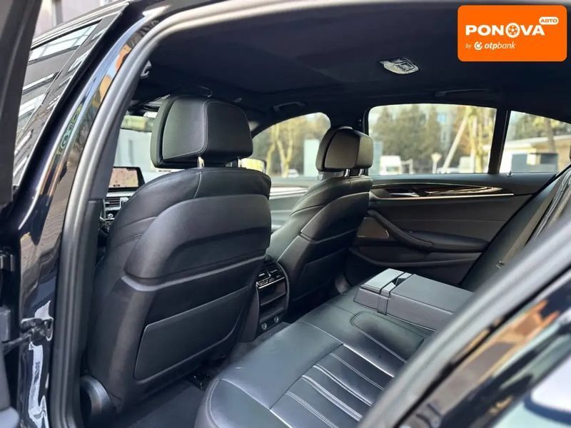 BMW 5 Series, 2018 р., Бензин, 105 тис. км, Седан, Чорний, Львів AT-10401978 фото