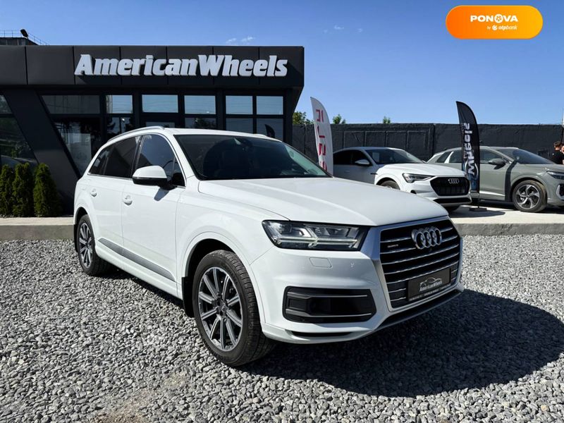 Audi Q7, 2017, Бензин, 3 л., 142 тис. км, Позашляховик / Кросовер, Білий, Чернівці 41981 фото