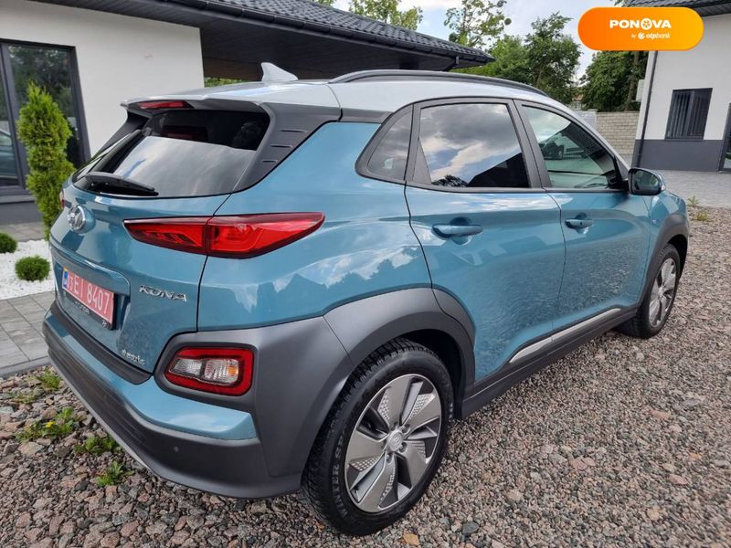 Hyundai Kona, 2019, Електро, 82 тис. км, Позашляховик / Кросовер, Синій, Радивилів Cars-Pr-65025 фото