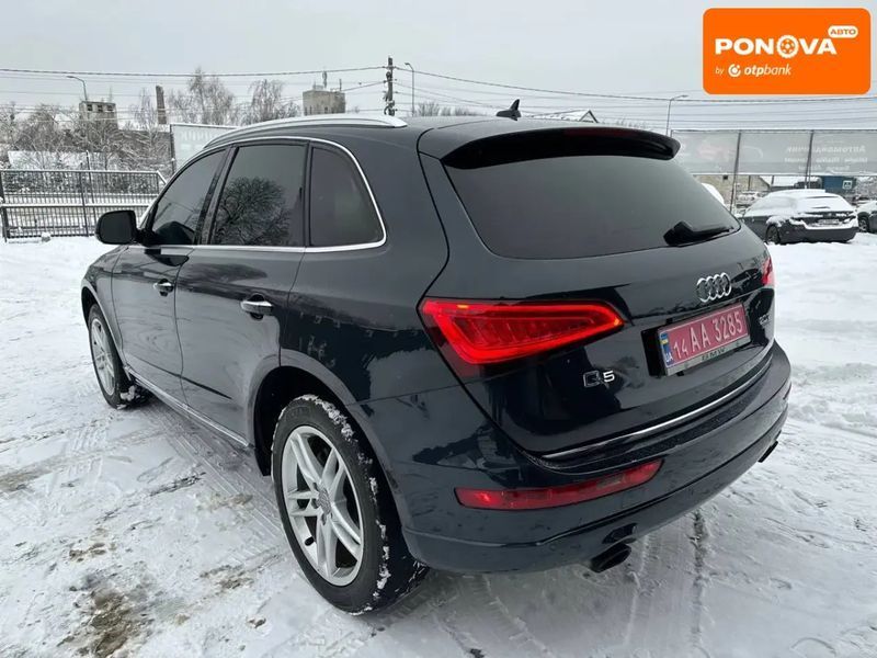 Audi Q5, 2017 р., Бензин, 193 тис. км, Позашляховик / Кросовер, Синій, Львів AT-10409038 фото