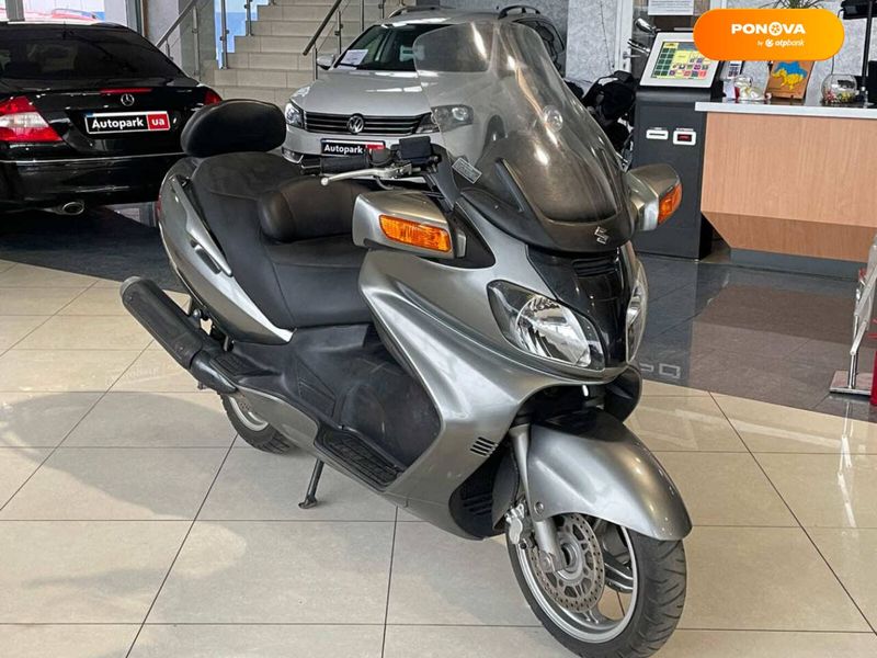 Suzuki SkyWave 650, 2002, Бензин, 640 см³, 30 тис. км, Скутер, Сірий, Одеса moto-37491 фото