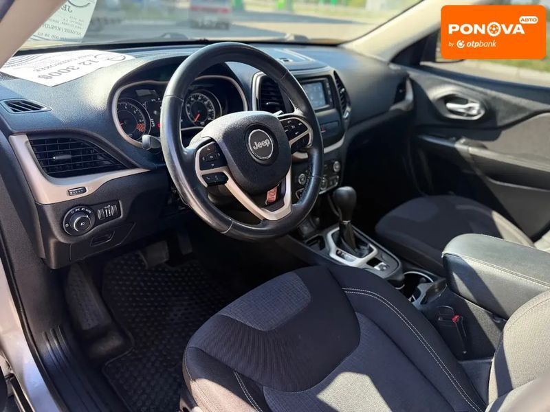 Jeep Cherokee, 2015 г., Бензин, 181 тыс. км, Внедорожник / Кроссовер, Серый, Полтава AT-10396345 фото