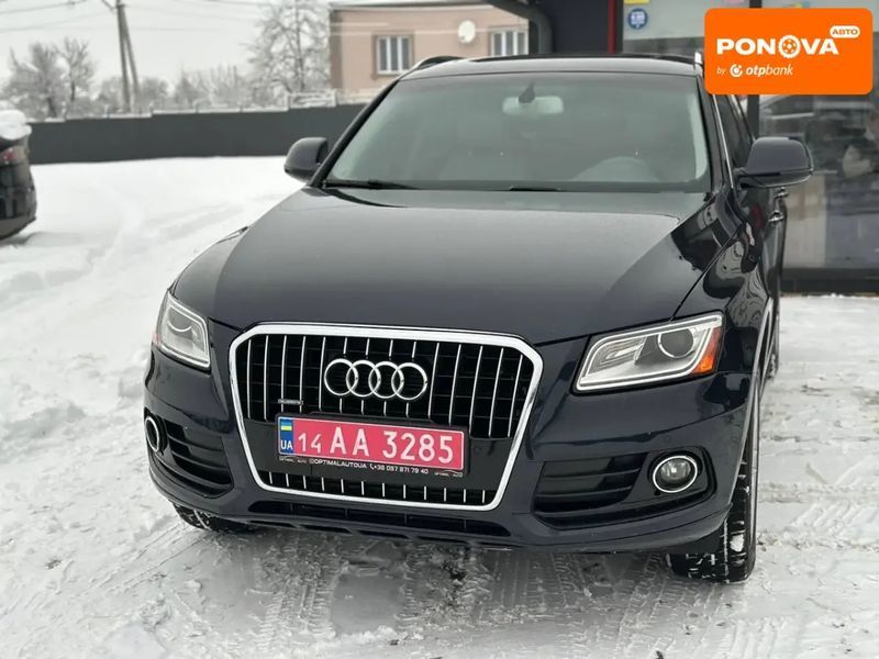 Audi Q5, 2017 р., Бензин, 193 тис. км, Позашляховик / Кросовер, Синій, Львів AT-10409038 фото